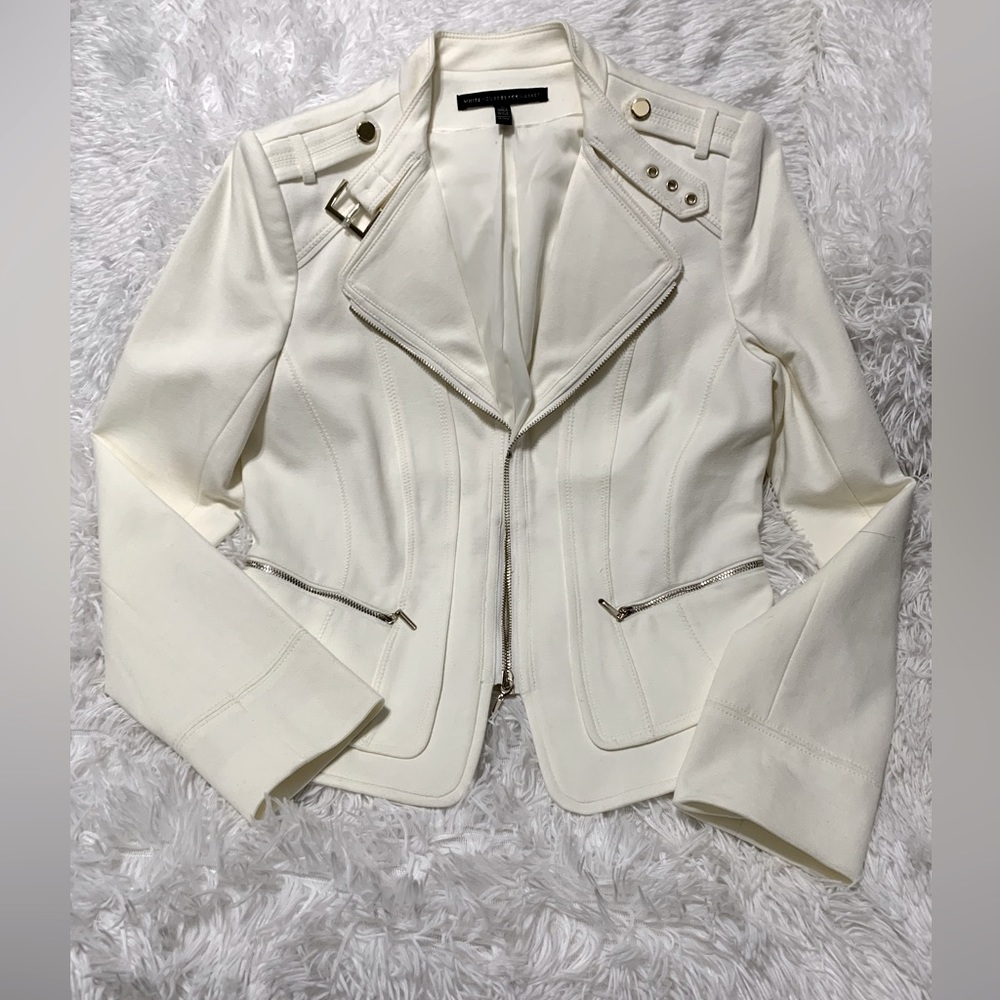 White House Black Market Moto Jacket